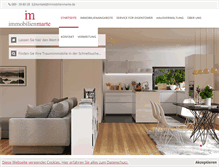 Tablet Screenshot of immobilienmarte.de